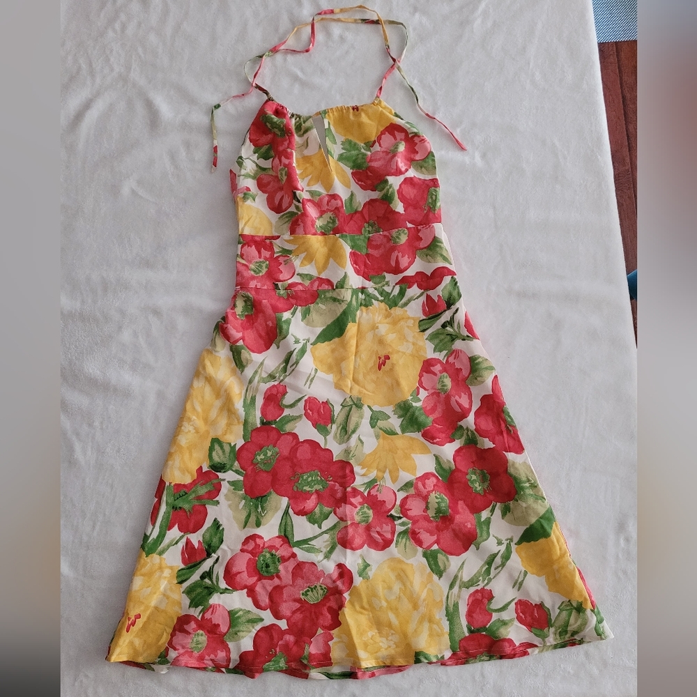LOFT Halter Dress! LIKE NEW!! Size 0